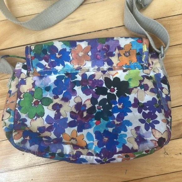 Kipling Glowing Riverside floral print crossbody small purse bag belt bag - Picture 8 of 8